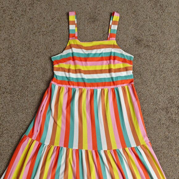 J. Crew Multicolor Striped Maxi Dress - Picture 4 of 10